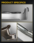 Chrome Steel Front Bumper for Chevy Silverado 1500 (2019–2022)
