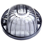 5X Smoke Round Lens Cab Marker Clearance Light Cover for Chevy GMC