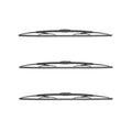 Set of 2 Bosch Micro Edge Wiper Blades for Audi Saab