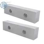 Set of 2 Aluminum Machinable Soft Clamps for 6" Mill Vises