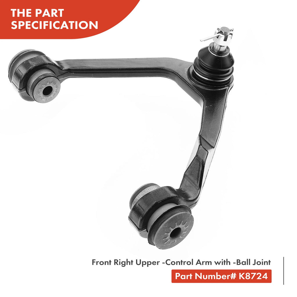 8x Front Control Arm Kit for Ford F-150 (1997–2003) Expedition (1997–2002)