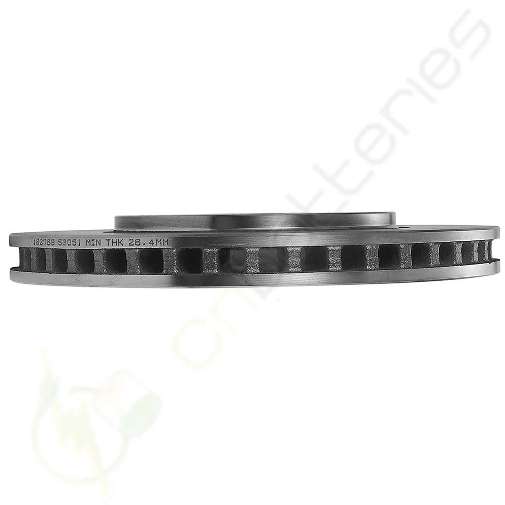Front Brake Discs Rotors for Chrysler Town & Country (2008–2010) & Ram C/V (2012–2015)