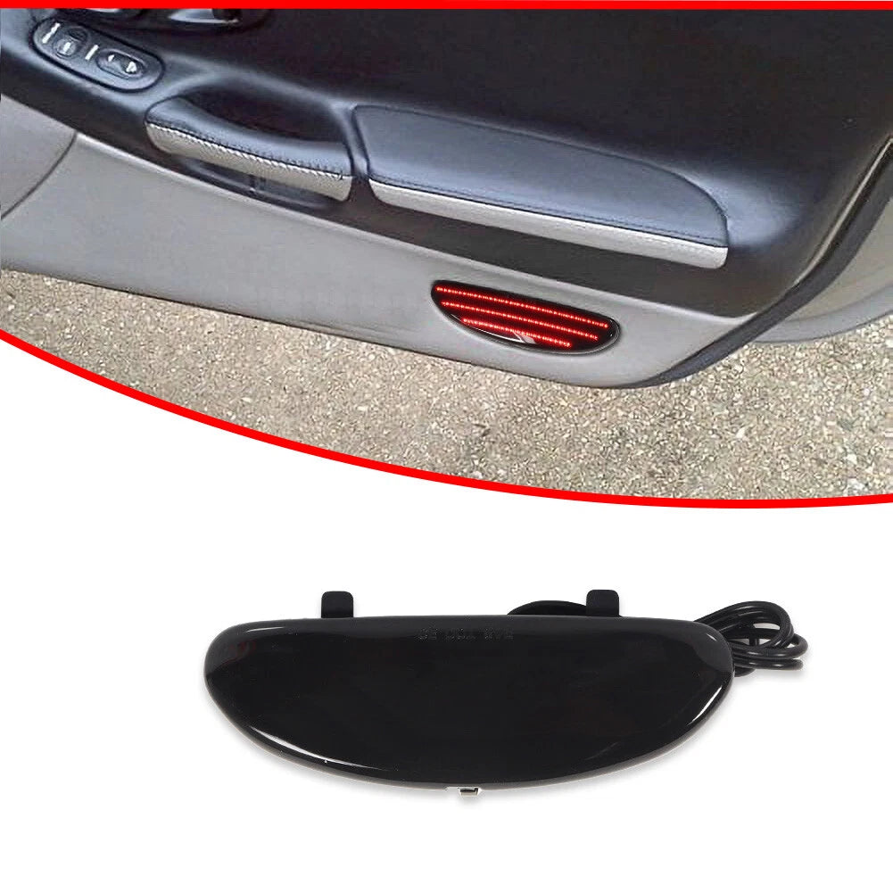 Smoked Red LED Inner Door Panel Reflector for Corvette C5 (1997–2004)