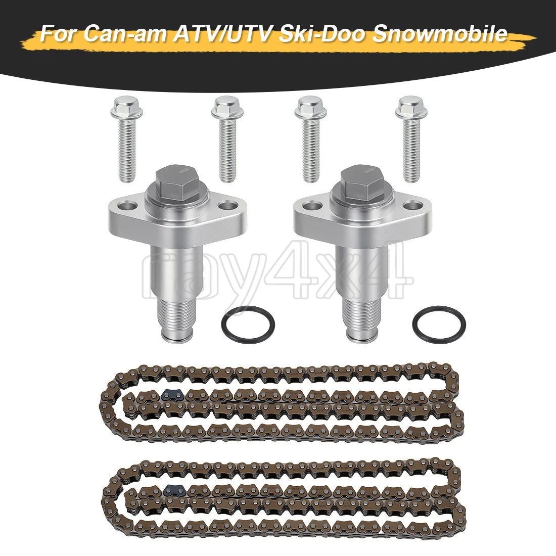 Cam Timing Chain Tensioner Kit Pair for Can-Am Commander 800 800R 1000 1000R (2011–2021)