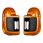 Lower Vented Fairings Speaker Pods for Harley Touring (2014-2023) Amber Whiskey