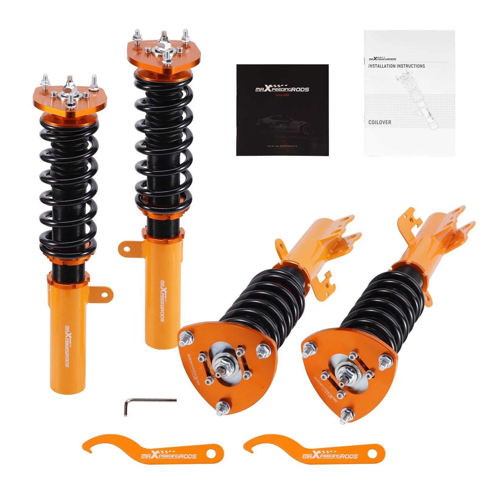 MaXpeedingrods 24 Level Damper Coilover Lowering Kit For Toyota Camry 2002-2006