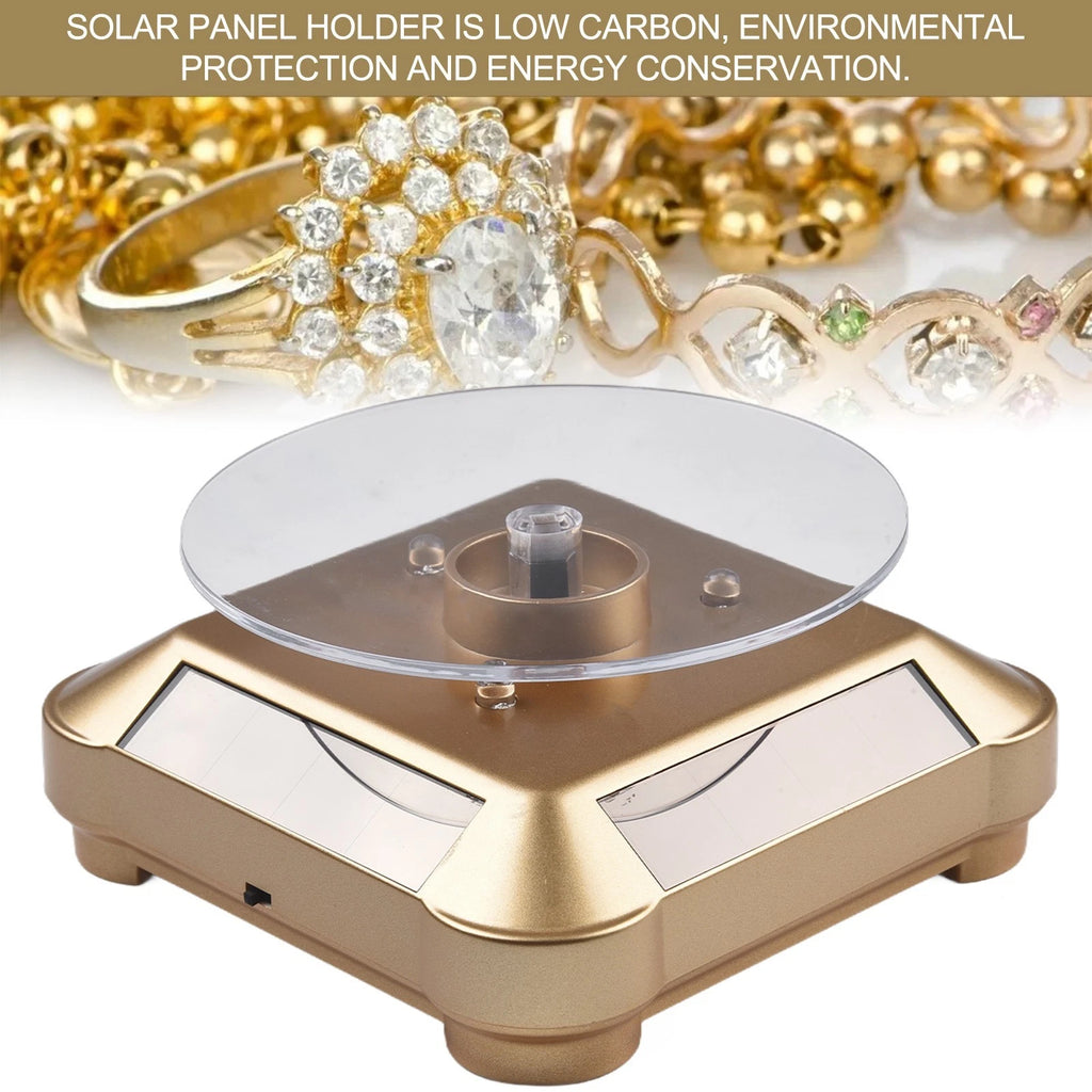 Electric Rotating Display Stand for Jewelry Photography