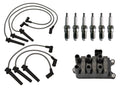 Set of 6 Denso Ignition Coil Wire Spark Plugs for Mazda Mercury