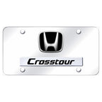 Dual Chrome on Chrome License Plate - Officially Licensed for Honda CrossTour