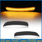 2X Amber LED Smoke Side Marker Light for Chrysler 300 (2015–2023)