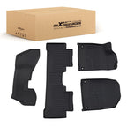 Set of 4 All-Weather Black Floor Mats for Acura MDX (2014–2020)