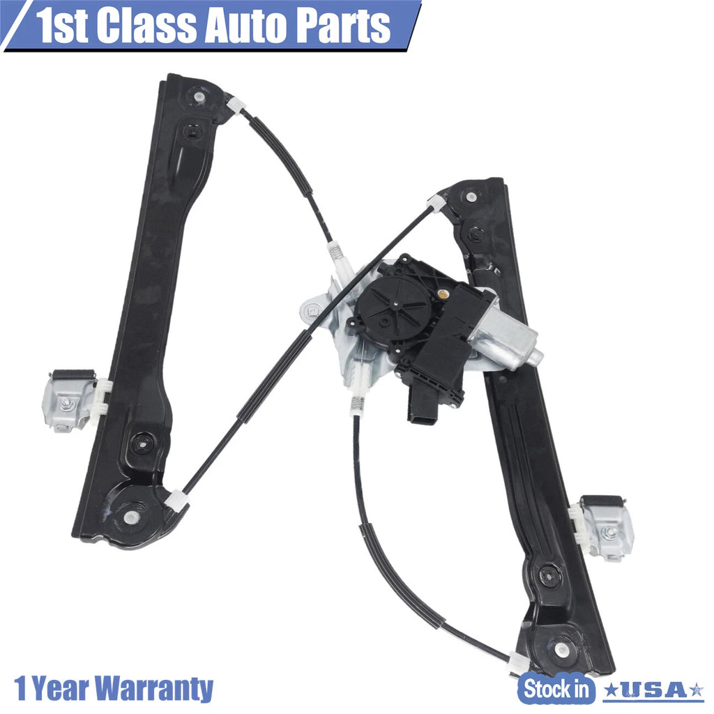 Front Left Power Window Regulator with Motor for Chevy Cruze (2011–2015)