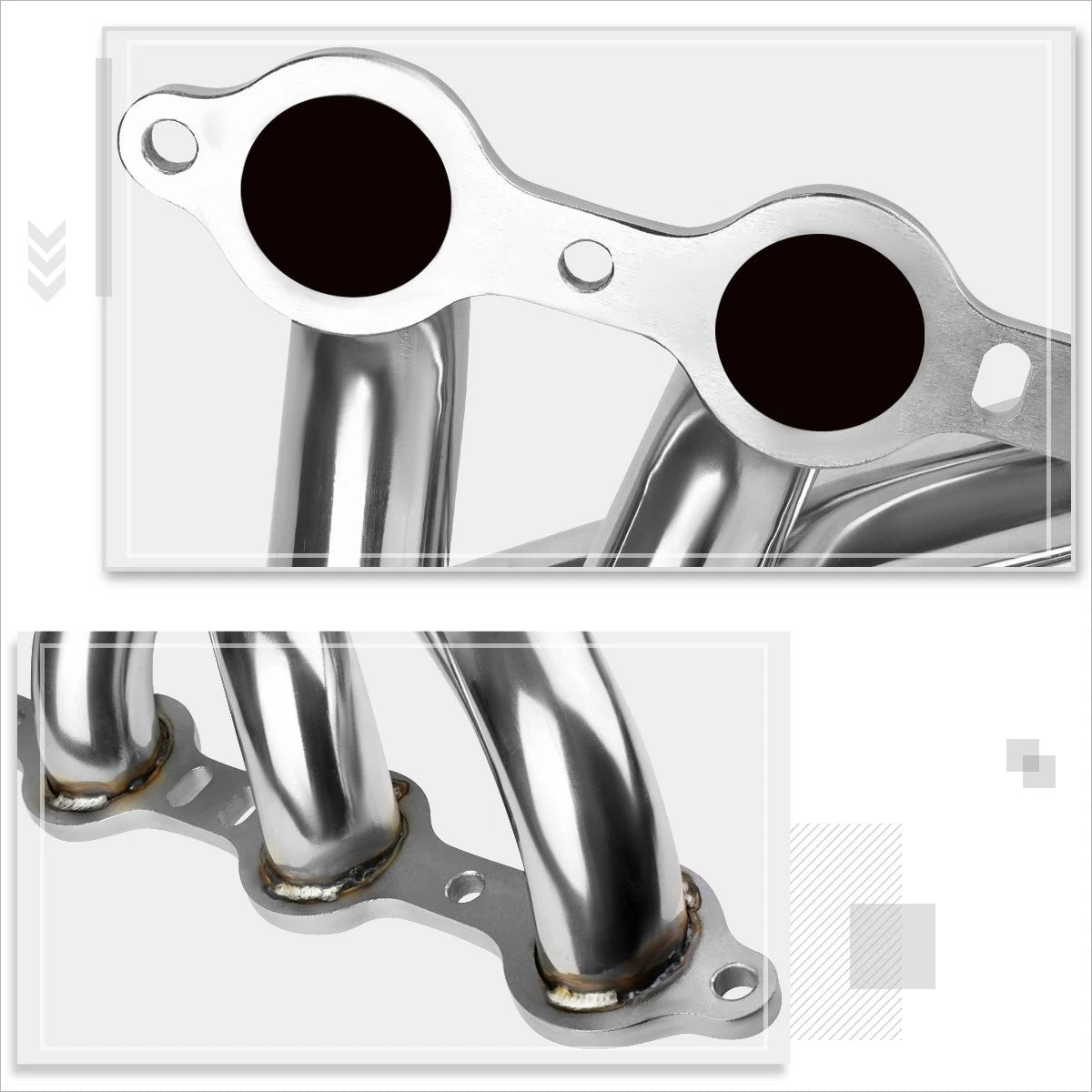 Stainless Steel 4-1 Exhaust Header Manifold for Cadillac CTS-V (2004–2007)