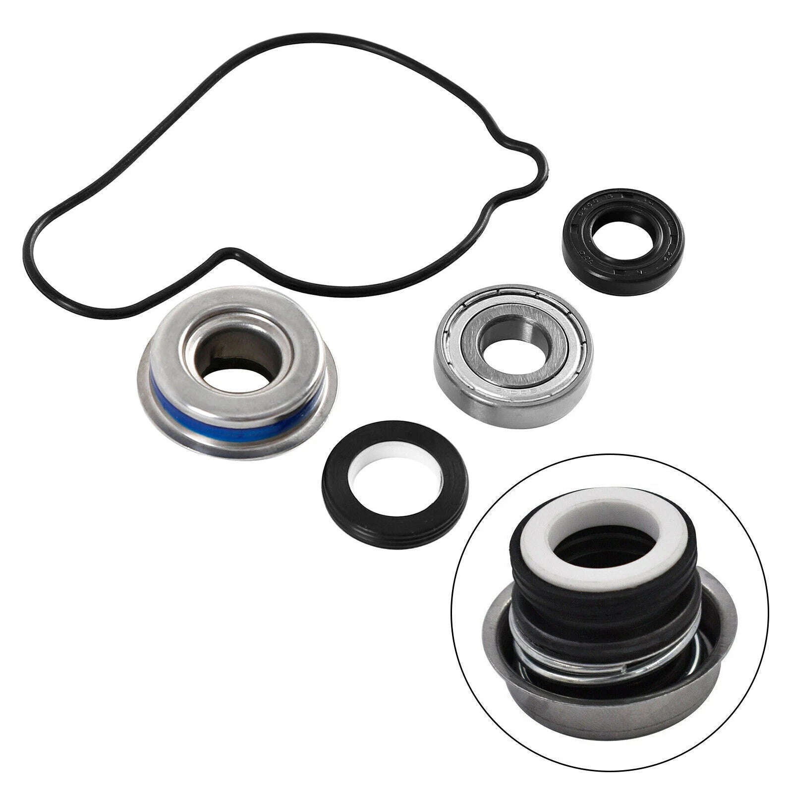 Water Pump Seal Repair Kit for Honda ATV TRX450R TRX450ER (2004–2013)