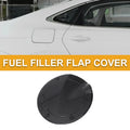 Fuel Tank Door Cap for Toyota Tundra (2022–2025) Adhesive Type Carbon Fiber Black