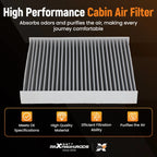 Cabin Air Filter for Lexus GS200t (2016) CF8249A CAF1726 PC5402-P
