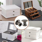 12Pc Vintage Pull Handle Knob Set for Cabinet Drawer Door Wardrobe