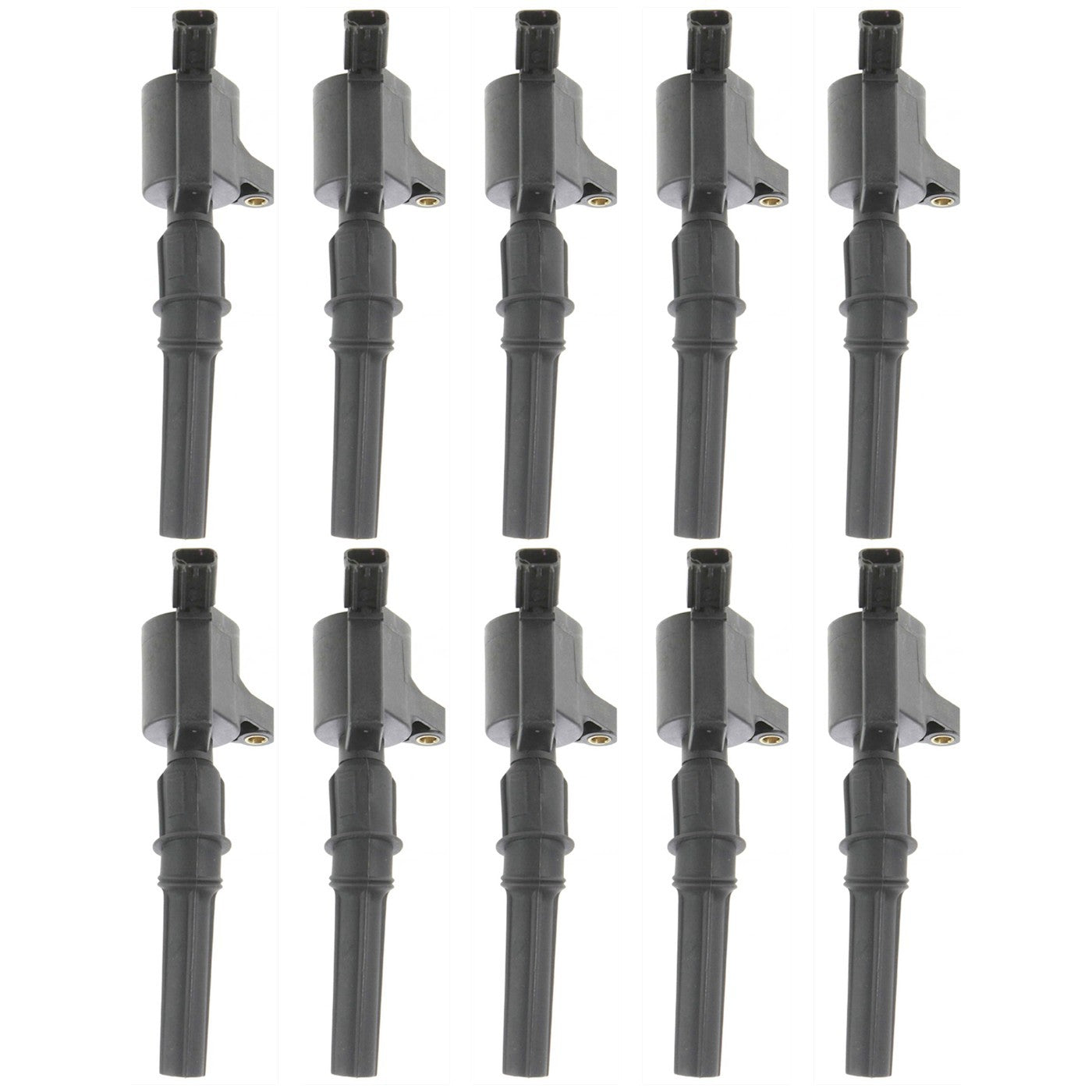 Set of 10 Ignition Coils for Ford F-Series and E-Series