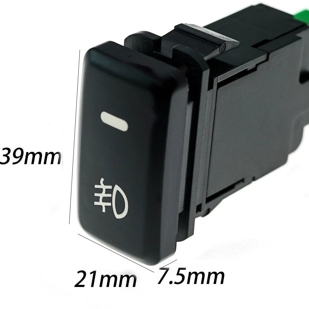 39mm 4-Pole LED Light Push Button Switch for Fog Light DRL (Year-Year)