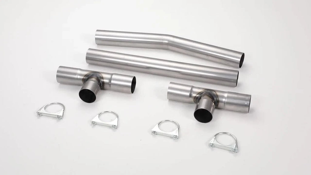 2.5 Inch H Pipe Exhaust Balance Tube for Universal Applications (24")