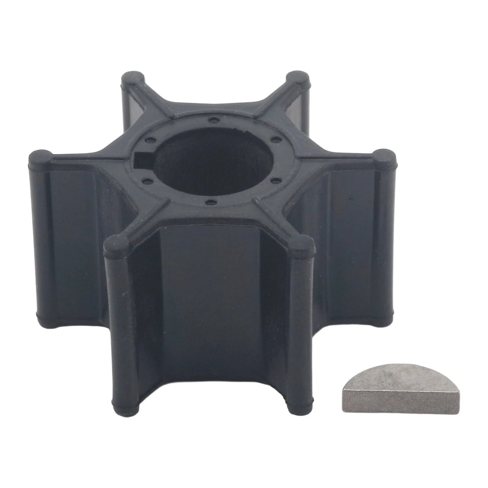 Water Pump Impeller w/Key for Evinrude Johnson OMC 10HP 15HP (1990–1999)