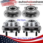 Set of 4 Wheel Hub Bearing Assemblies for Chrysler Town & Country (2004–2007)