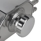 2L Aluminum Coolant Reservoir Overflow Tank for Universal Fit Vehicles