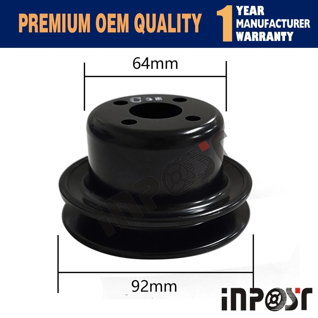 Water Pump Pulley 129155-42350 for Yanmar 3TNV78 3TNE78 3TNE82 4TNV88 (1990–2023)