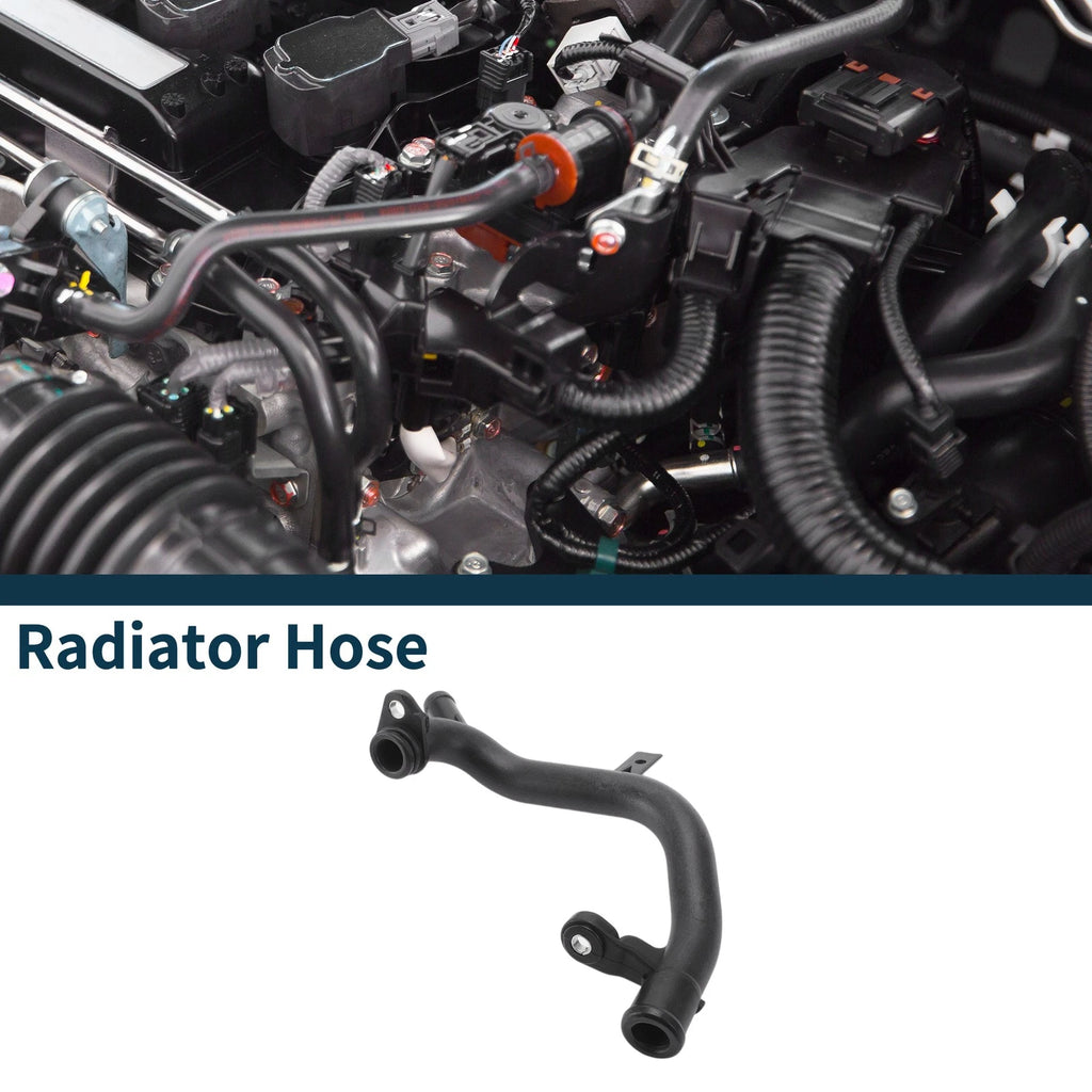 Radiator Hose Coolant Tube for Audi A3 (2008–2017) Plastic Black