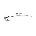 Green 8mm 12V LED Dash Panel Light Indicator Lamp for Car Boat 10x