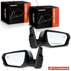 Pair Power Mirror Manual Fold Blind Spot for Chevy Equinox GMC Terrain (2010–2017)