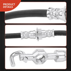 Front LH Brake Hydraulic Hose for Toyota MR2 (1991–1995)