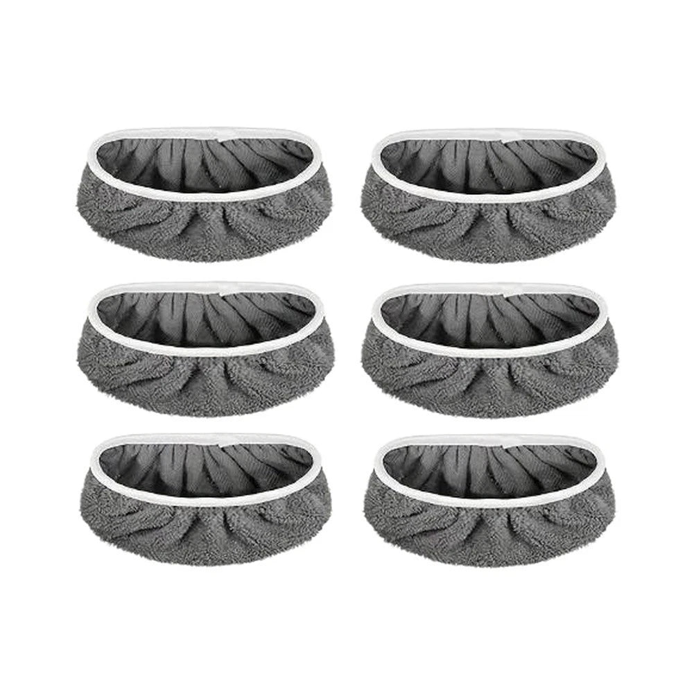 Set of 6 Reusable Mop Pads for Swiffer Wet Dry Cleaning
