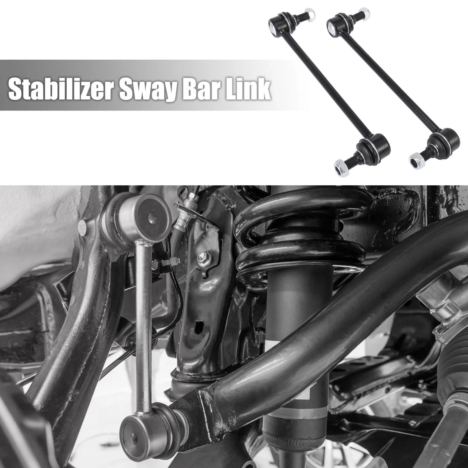 1 Pair Front Stabilizer Sway Bar End Links K750032 for Kia Forte Rondo Optima (2009–2018)