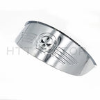 Skull Chrome 7" Headlight Visor for Harley XL XLH FXR