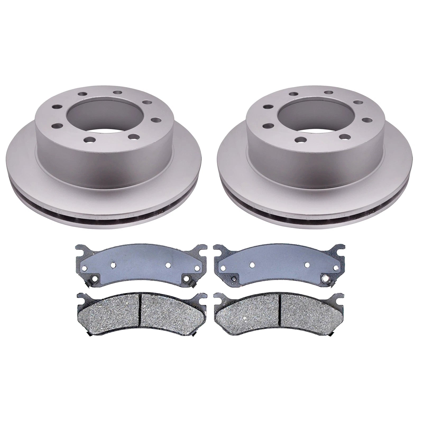 Rear Brake Kit Set of 4 for Silverado Sierra Yukon XL (2014–2019) 330mm Disc Rotors