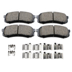 Set of 4 Akebono ProACT Rear Ceramic Brake Pads for GX460 GX470 4Runner FJ Cruiser (2010–2023)