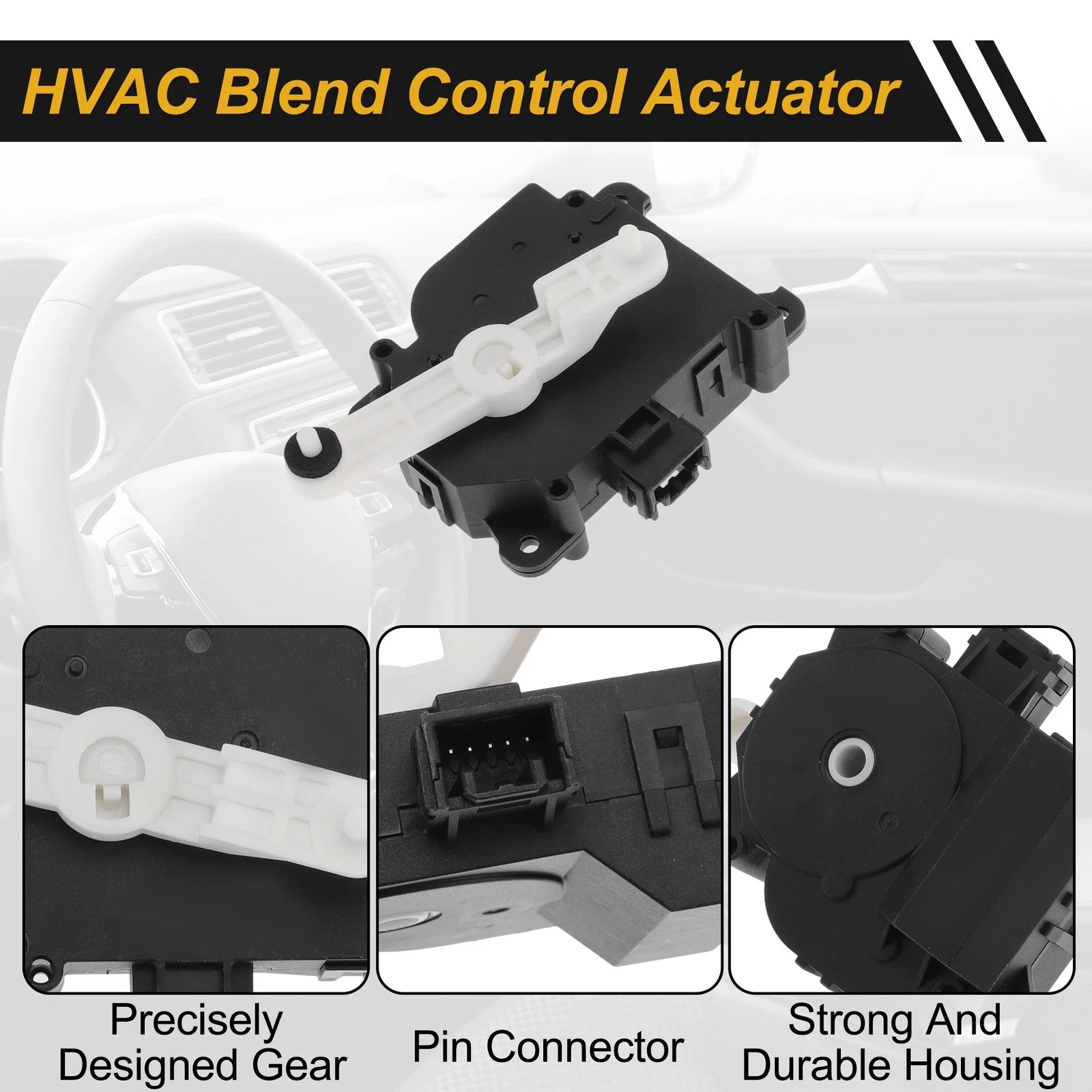 HVAC Heater Blend Door Actuator for Toyota Prius (2004–2009) No. 8710647100