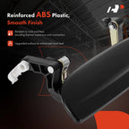 Front Right Smooth Black Exterior Door Handle for Kia Rio (2003-2005)