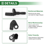 ABS Wheel Speed Sensor for Audi A3 TT (No.WHT003858/WHT003859)