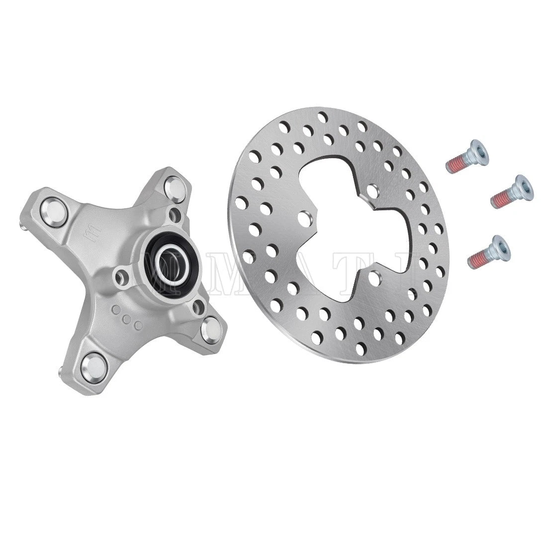 Front Left or Right Wheel Hub & Brake Disc for Honda TRX250X TRX400X (2009–2014)