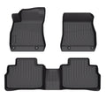 Set of 3 TPE Rubber All Weather Floor Mats for Nissan Sentra (2020–2025)