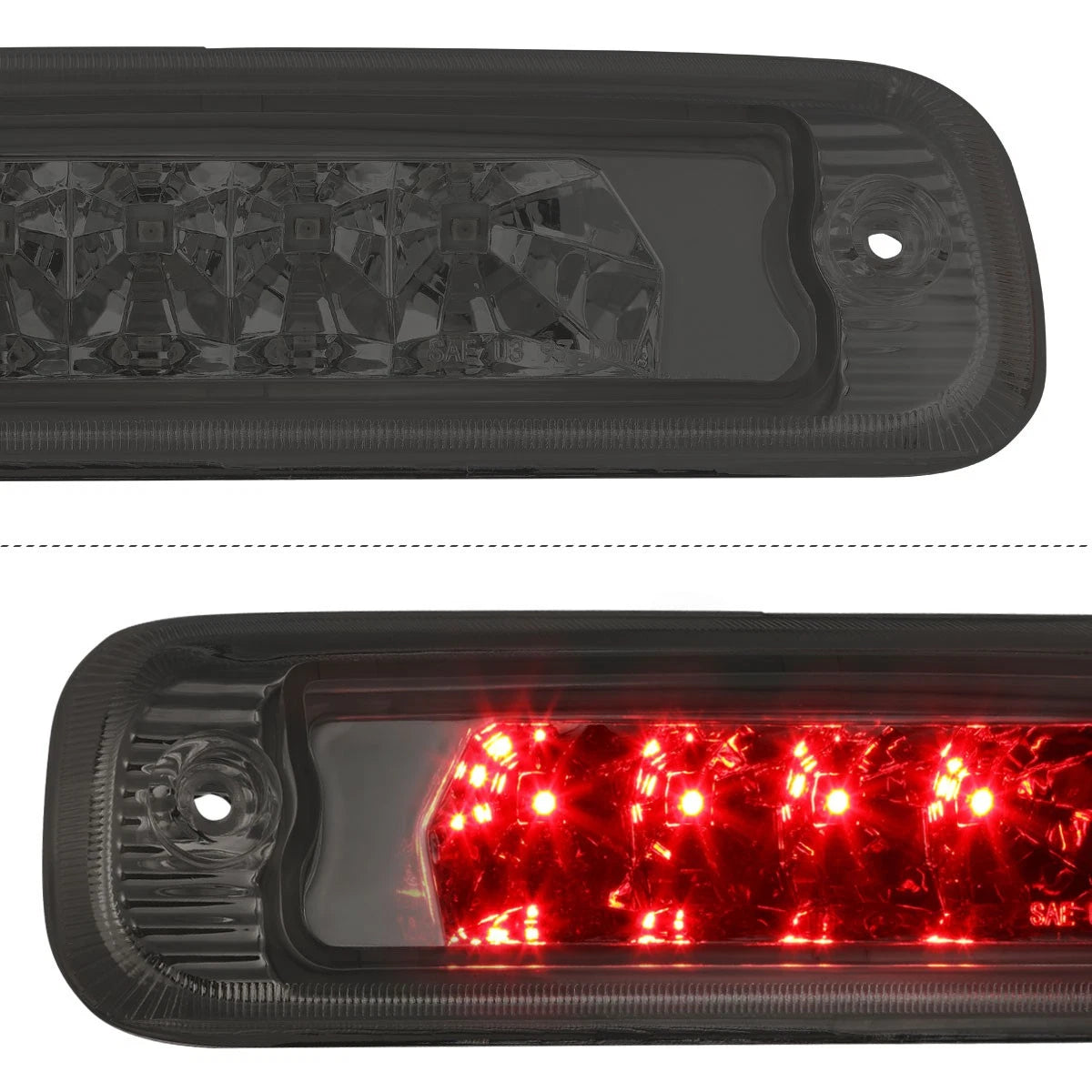 LED Third Brake Light for Jeep Cherokee (1997–2001) - Smoked