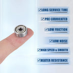 20pcs 624ZZ Deep Groove Ball Bearings for Various Models 