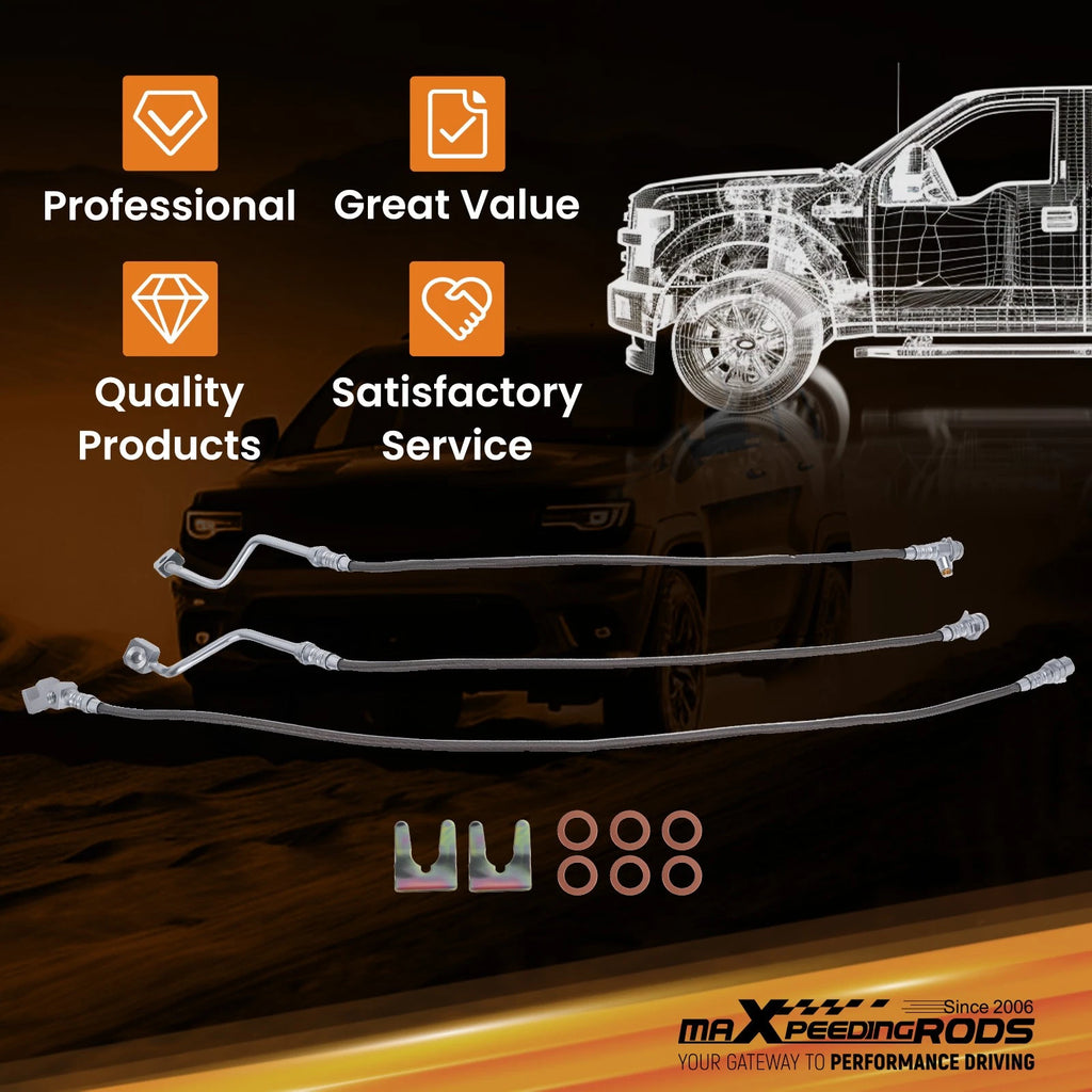Brake Line Extension Set for Ford F-250 F-350 Super Duty (1999–2004)