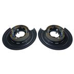 Set of 2 Loaded Brake Backing Plates for Ford F250 F350 F450 (2005–2012)