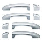 Door Handle Covers Chrome Set for 2008-2019 Toyota Sequoia (Set of 4)