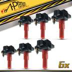 6x Ignition Coil for Subaru Outback, Tribeca, Legacy (2001–2009)