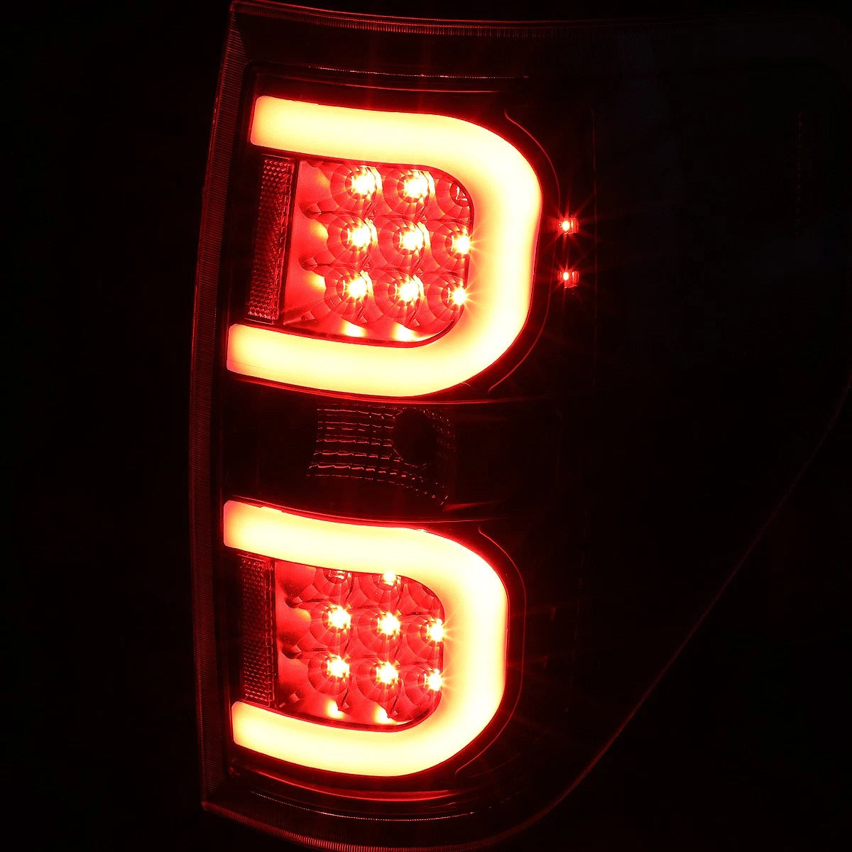 Tron Style LED Bar Tail Brake Light Reverse Lamps for Ford F150 (2009–2014)