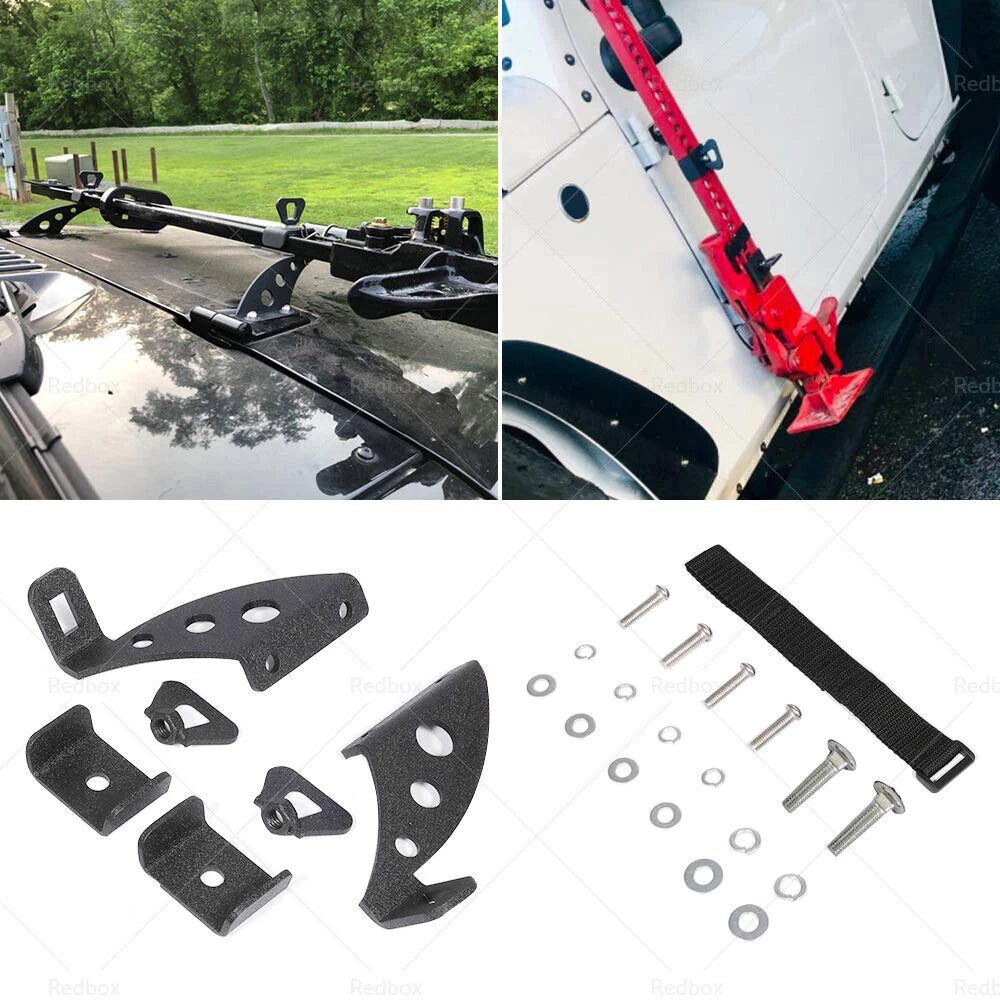 Jack Mount Bracket for Jeep Wrangler JK JL (2007–2018)